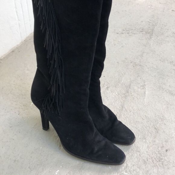 Vintage YSL fringe boots - Picture 5 of 11